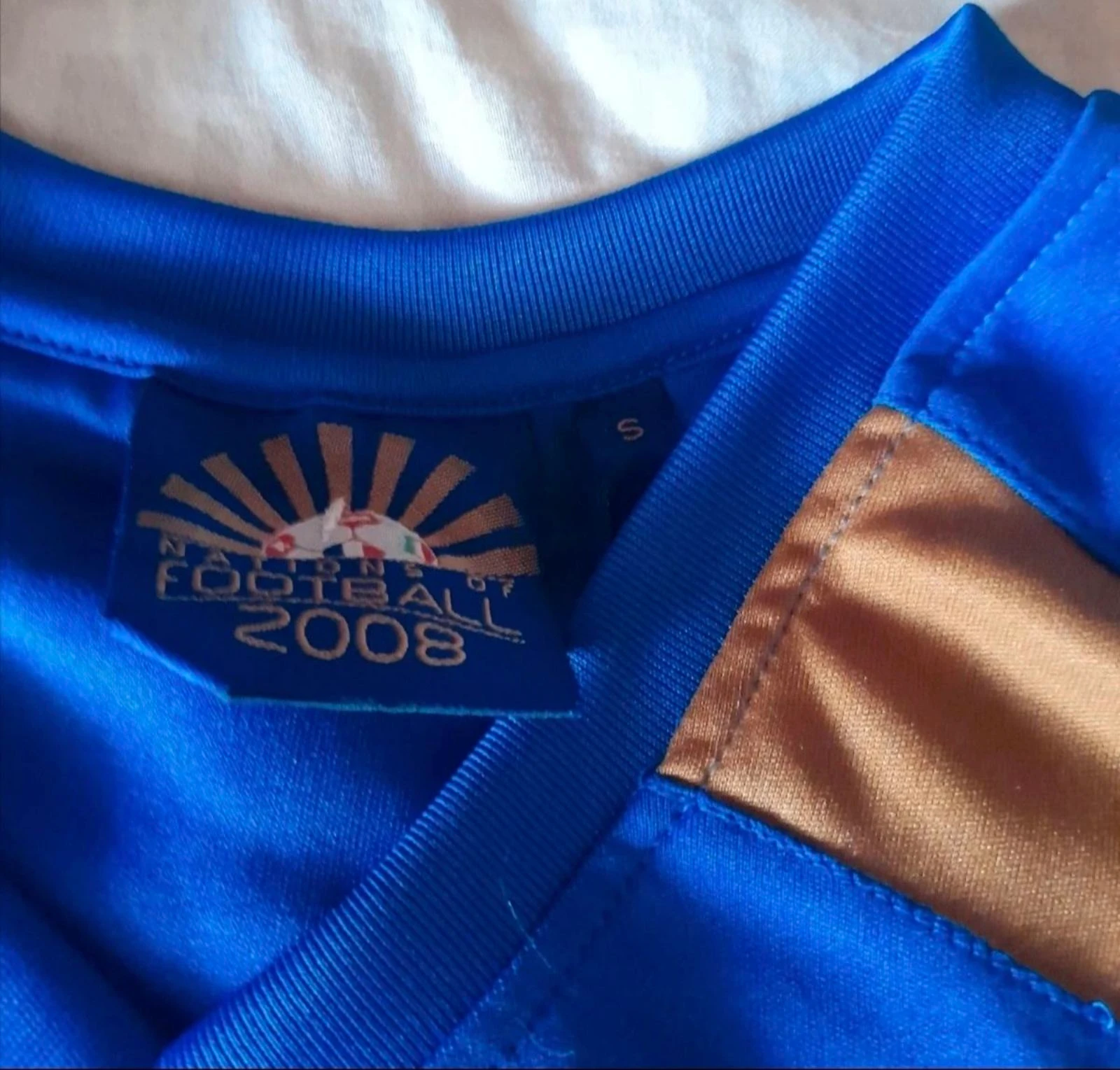 Camisa de futebol da seleção italiana copa das nações 2008 – photo 3